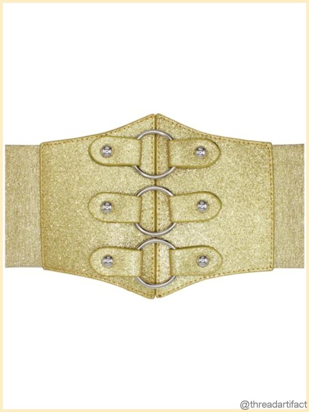 Extra Wide Stretchy Corset Belt Elastic Waspie Waist Belt for Cosplay Costume